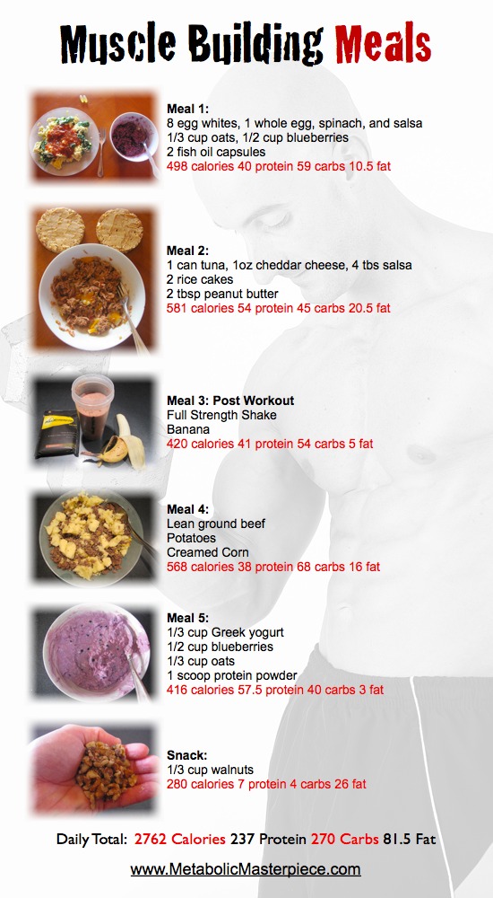 Meals To Gain Muscle 100